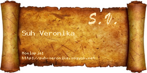 Suh Veronika névjegykártya